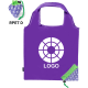 Bolsa eco plegable publicitaria de frutas de poliéster 190T RPET 40x38 cm