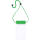 Portatodo táctil impermeable en PVC  6,5 pulgadas verde