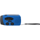 Radio sos multifunción am/FM powerbank carga dual recargable (2000mah) azul
