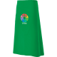 Delantal largo de colores y sin bolsillos para camareros Velilla verde
