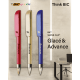 Bolígrafo super clip glacé advance personalizado BIC