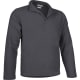Sudadera polar media cremallera Trekking Valento 200 gris carbon