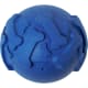Pelota de goma para mascotas personalizada  azul