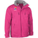 Parka acolchada impermeable  boreal Valento rosa magenta