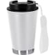 Vaso térmico de PP y acero inox reciclado sin BPA (300 ml) blanco