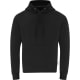Sudadera eco algodón orgánico y RPET con capucha Dretius 280 negro