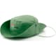 Gorro 100% algodon con cordon verde