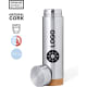 Termo personalizado de acero inox y corcho con infusor (470 ml)