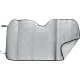 Parasol en aluminio por 1 cara  (130 x 70 cm) gris