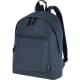 Mochila jaspeado en RPET 600D bolsillo frontal con cremallera