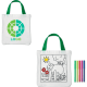 Bolsa para colorear personalizada de algodón