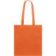 Bolsa de tela personalizada de algodón 180g/m2 de colores naranja