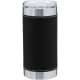 Vaso térmico elegante de acero inox de doble pared sin BPA (530 ml) negro