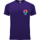 Camiseta técnica personalizada manga ranglán Bahrain Roly 135 morado