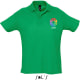 Polo ligero para personalizar summer ii Sols 170 verde pradera