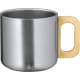 Taza acero inox reciclado de doble pared personalizada a 1 cara (400 ml)