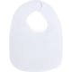 Babero infantil personalizado algodón cierre velcro práctico de niño Ruby blanco