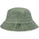 Gorro personalizado 100% algodón efecto lavado y transpirable verde