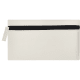 Neceser elegante en PU con cremallera frontal  beige