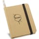 Libreta de cartón y hojas recicladas con lápiz 8,2 x 10,5 cm