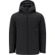 Parka softshell poliéster elastano impermeable con capucha Setter negro
