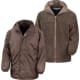 Polar reversible impermeable con capucha  Result 280 negro/negro
