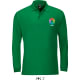 Polo pique manga larga winter ii Sols 210 verde pradera