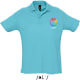 Polo ligero para personalizar summer ii Sols 170 azul atolon
