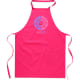 Delantal de cocina de algodón 180 g/m² Kitab fucsia