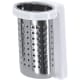 Infusor de té  en acero inox con gancho PP personalizado blanco