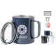 Taza térmica de acero inox. y doble pared (420ml)