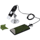 Microscopio digital publicitario ABS/metal 8 ledes USB tipo c