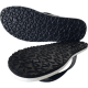 Chanclas personalizadas en goma EVA bicapa con suela de aspas