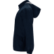 Chubasquero impermeable poliéster con capucha extraible y cremallera Bravion