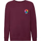 Sudadera de niño Fruit Of The Loom 280 burdeos