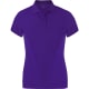 Polo de poliéster piqué 180g corte entallado y transpirable de mujer Tecnic Plus 180 morado