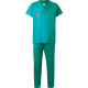 Uniforme pijama sanitario unisex Velilla verde