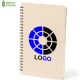 Libreta personalizada de caña de trigo 14.5 x 21 cm