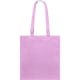 Bolsa de tela personalizada de algodón 180g/m2 de colores rosa