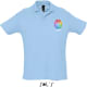 Polo ligero para personalizar summer ii Sols 170 azul celeste