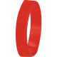 Pulsera infantil personalizada de silicona rojo