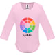 Body  manga larga de algodon peinado de niño Honey L/S Roly rosa palido