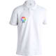 Polo unisex algodón ring spun personalizado MPS180 Keya 180 blanco