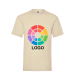 Camiseta manga corta value weight Fruit Of The Loom 165 natural