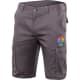 Bermuda de trabajo stretch con seis bolsillos Velilla gris
