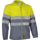 Forro polar reflectante Airport Valento amarillo fluor/gris cemento