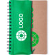 Libreta ecológica de cartón reciclado y estuche incluido 15,5x21 cm