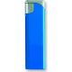 Mechero personalizado de colores con mecanismo eléctrico azul