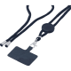 Lanyard de poliéster para smartphone con mosquetón metálico