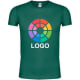 Camiseta publicitaria 100% algodón Iconic Fruit Of The Loom 150 verde oscuro